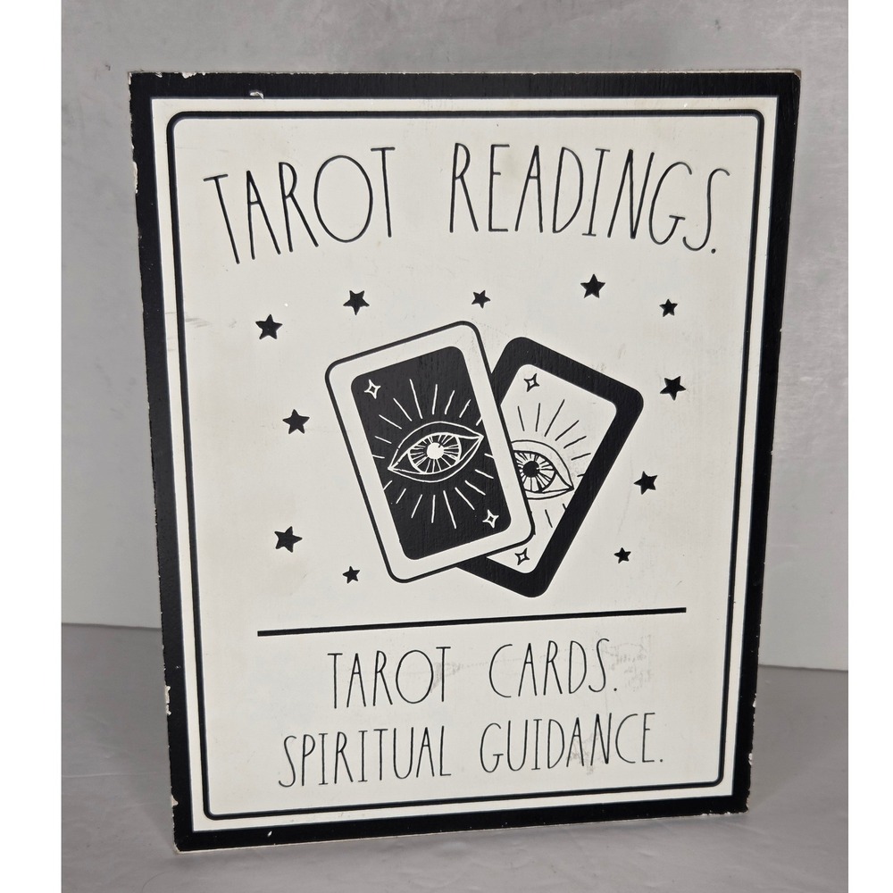 Rae Dunn Tarot Readings Halloween Wall Decor Spiritual Guidance Psychic Witchy
